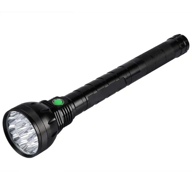 

Strong Light High Power Flashlight 2000LM 18 x T6 LED Rechargeable Flashlight Waterproof Torch for Search Rescue Hunting