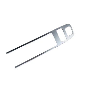 

Auto Accessories 1PCS Aluminum alloy Interior Gear Button Frame Decoration Strip Cover Trim For Porsche Panamera 971 2017 2018