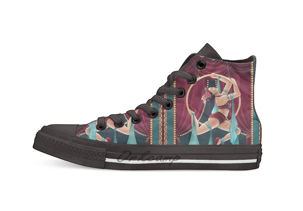 

Lady Acrobat Casual High Top Canvas shoes sneakers For Drop shipping