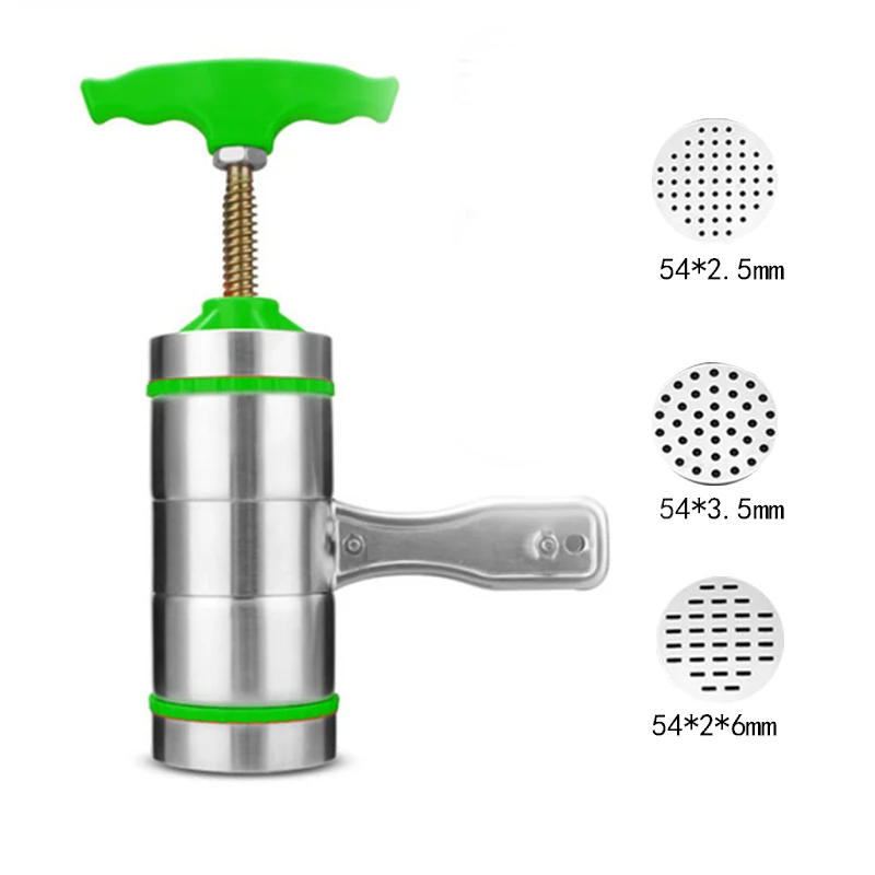 Oussirro 1 шт. ручной небольшой лапши машина бытовой Пресс из нержавеющей стали