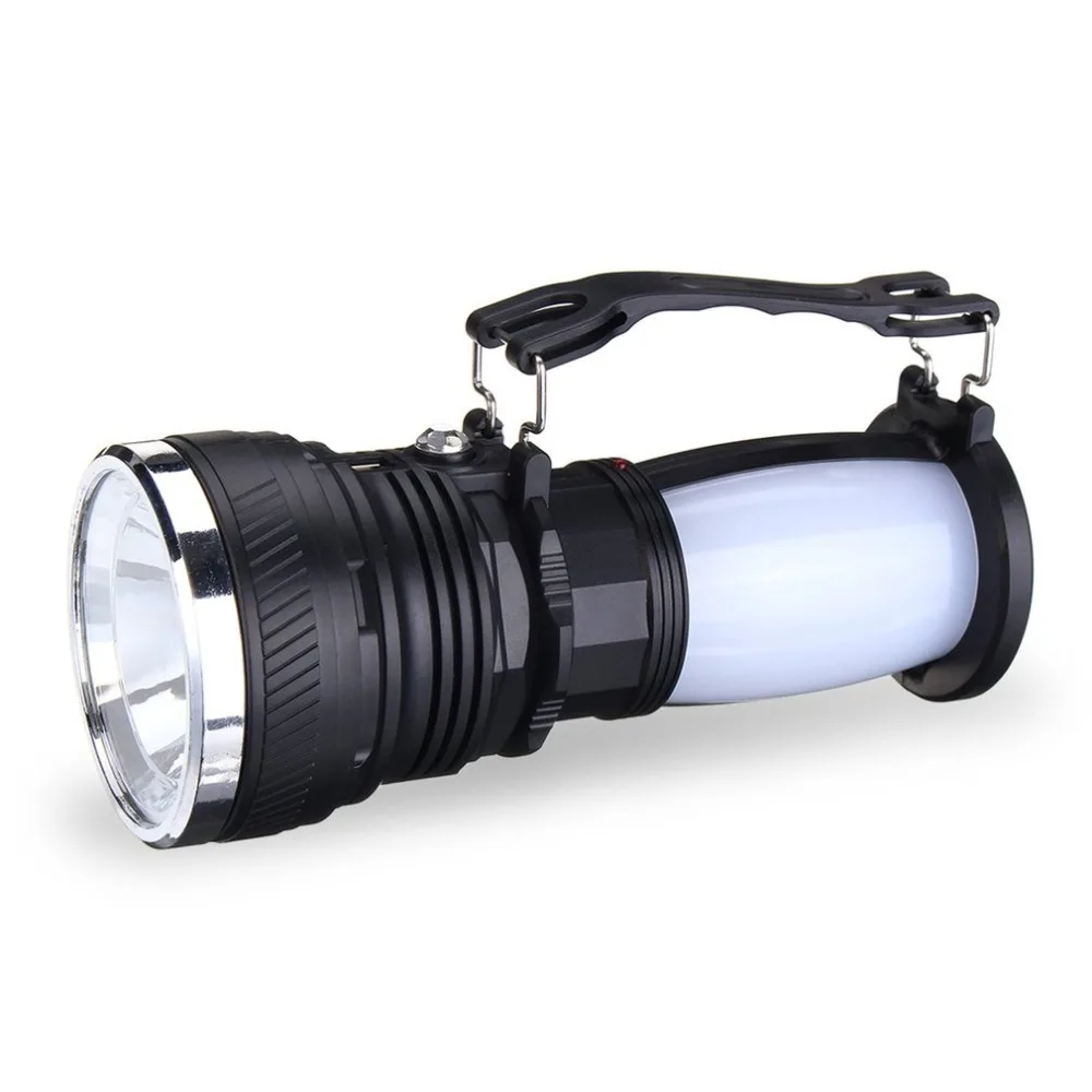

Solar Power USB Rechargeable LED Flashlight Super Bright Camping Tent Light Emergency Lantern Lamp For Hiking Travel