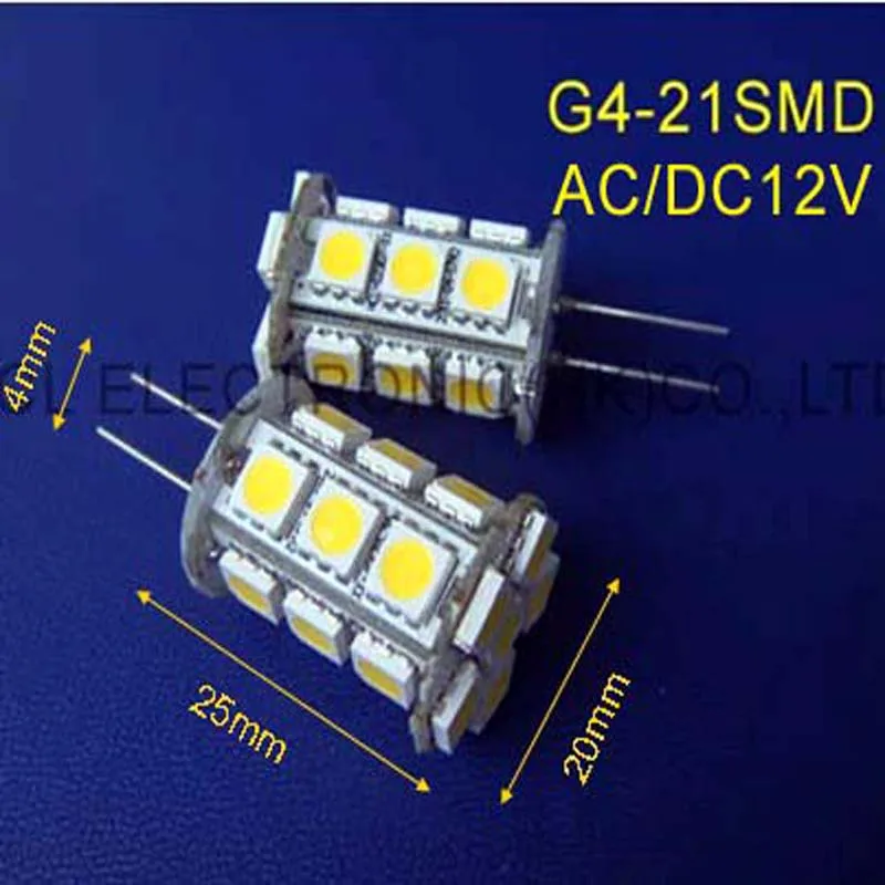 12 V G4 светодиодный Кристалл свет, led G4 свет( 2 шт./лот