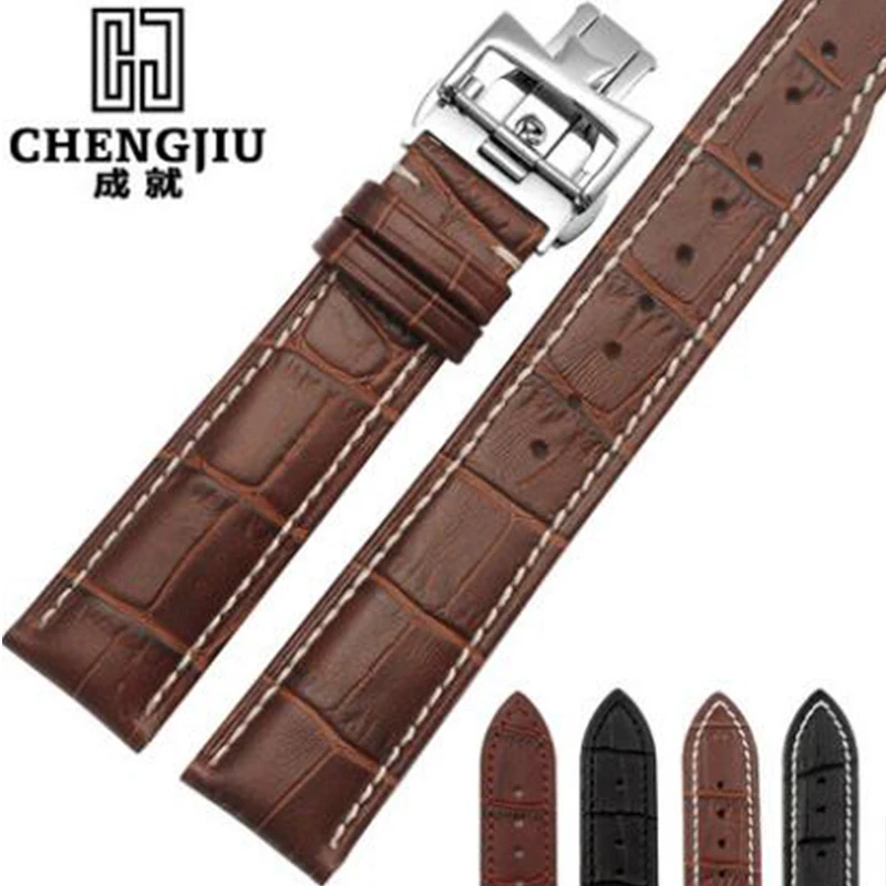 

Watch Band For Blancpain Vacheron Constantin Piaget Watches Band Calfskin Leather Watchband Crocodile Lines Straps 20 22 24 mm