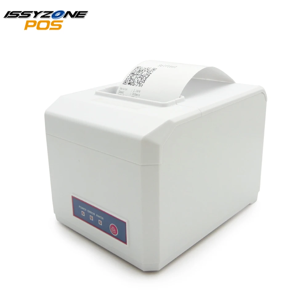 

ITPP056 80mm Thermal Receipt Kitchen printer with Auto Cutter White Color USB/Serial/Wifi/Ethernet/GPRS/Bluetooth port Windows