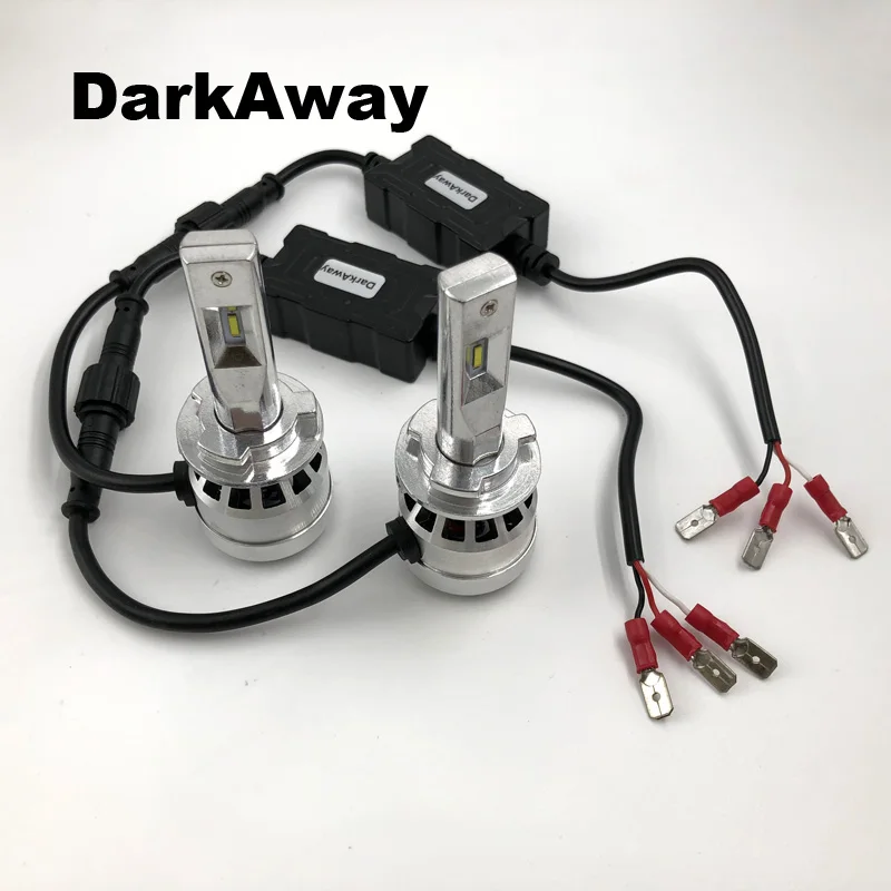 Darkaway 72 W фары для 16000Lm H15 светодиодный лампы дальнего света фары велосипеда лампы 12 V 24 V белый 6000 K