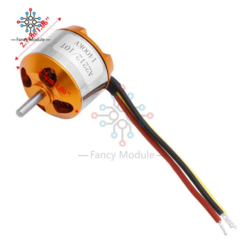 A2212 930KV 1400KV 2200KV 2700KV бесщеточный двигатель для самолета мульти-радиуправляемый вертолет Quad Ротор двигатель мультикоптера