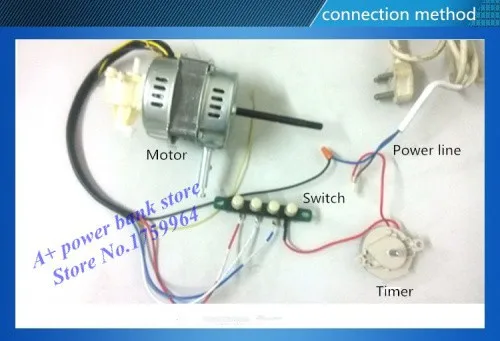 Zc1602 Wholesale Table Fan Stand Fan Motor 60w Motor Parts
