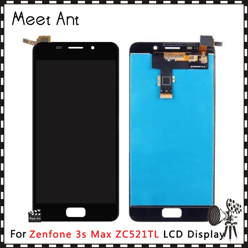 Высококачественный ЖК-экран 5 2 дюйма для ASUS Zenfone 3S Max ZC521TL X00GD с сенсорным экраном и