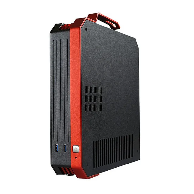 Desktop PC DIY Mini HTPC ITX Computer Case All Aluminum Pure Aluminum