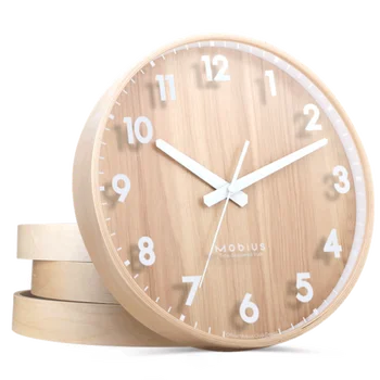 

Wood Minimalist Modern Wall Clock Diy Creative Clock Living Room Creative Wall Clock Art Designer Reloj De Pared Oclock 50w329