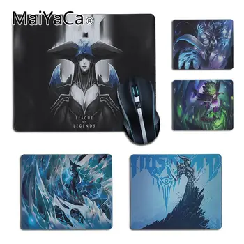 

MaiYaCa New Printed League of Legends Lissandra Anti-Slip Durable Rubber mat mouse 2018 Hot Professional Gamer Mouse pad