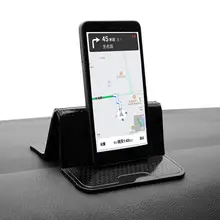 Многофункциональная Складная Автомобильная приборная панель Противоскользящий коврик для телефона держатель для очков автомобильный Противоскользящий коврик