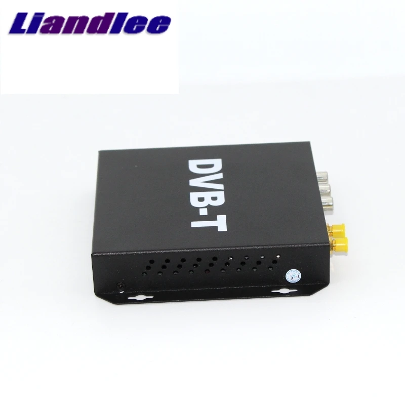Liandlee Car DVB-T Digital Channel Mobile TV Box DC 12V ~ DC 24V PAL NTSC TV System 2