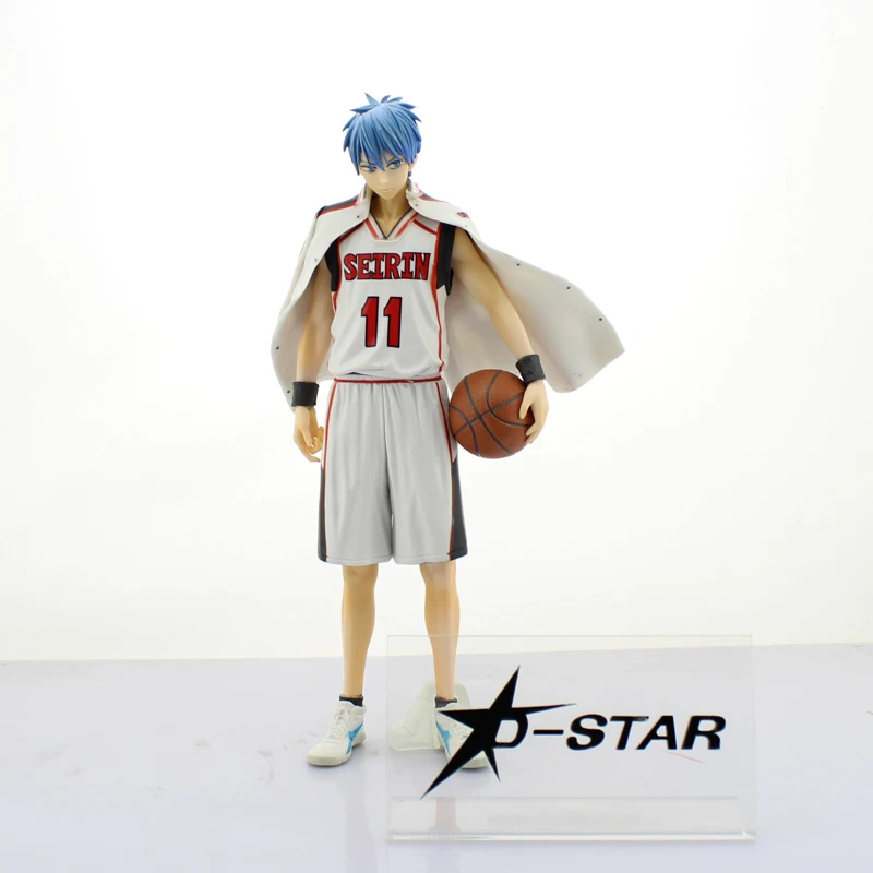 Бесплатная доставка 10 &quotБаскетбол куроко аниме № 11 Tetsuya Kuroko в коробке 25 см ПВХ