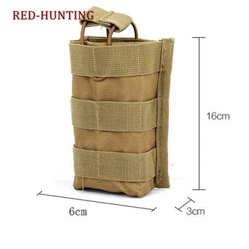 

New 5.56 7.62 .223 Tactical Molle Mag Pouch Single Rifle Magazine Pouch Open Top Bag Cartridge Clip Pouch For M4/M16 5.56 .223