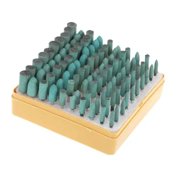 

100pcs lot Abrasive Rubber Stone Rotary Tool Grinding Universal For Dremel Grinder Power Tools Perfect Handmade
