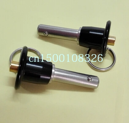 

Quick Release Pin with Button Handle 8-20 single acting ball lock pin diameter=8mm grip length=20mm
