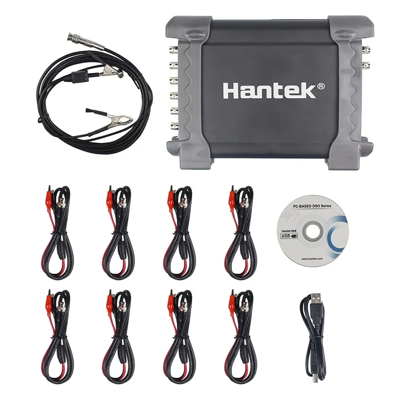 Hantek 1008C/1008A 8 каналов программируемый генератор 1008C автомобильный осциллограф