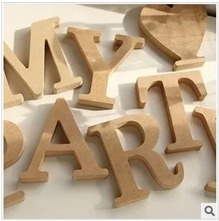 Wedding Decor Retro Wooden Letters   Alphabet Vintage Numbers Shooting Props 