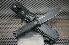 TRSKT GB 1500 Fixed Blade Knife 12C27 Steel Blade With K Sheath Hunting Knives Rescue Outdoor tool EDC Pocket Knife Dropshipping