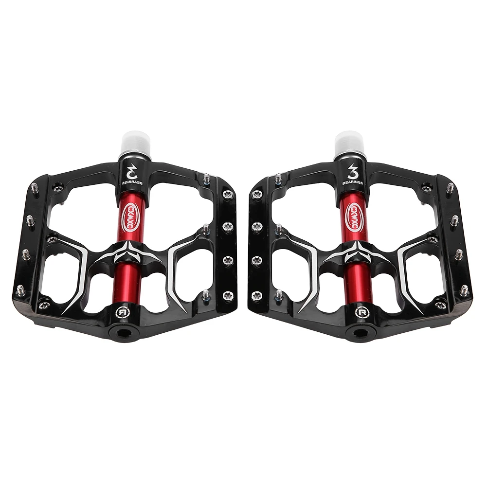 Utral Sealed Bike Pedals, CNC Aluminum Body, For MTB Road Cycling, 3 Bearing Bicycle Pedal Aluminium Alloy Bearing Bicycle Pedal