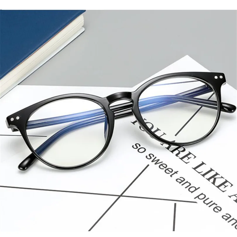

Retro Round Spectacle Transparent Glasses Frame Fashion Men Women Glasses Frame Luxury Female Male