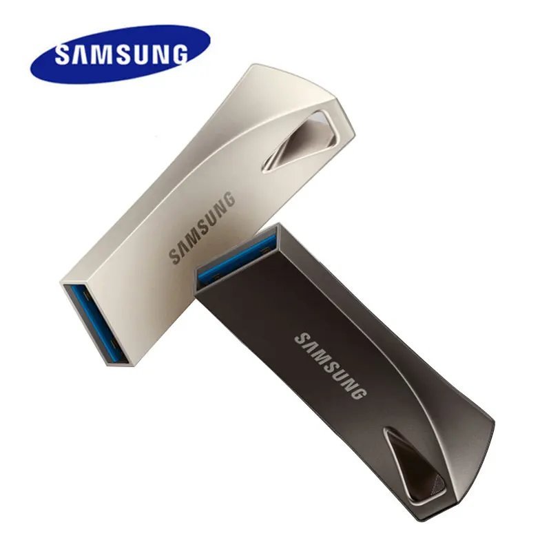 USB флеш-накопитель SAMSUNG 32 ГБ, 64 ГБ, 128 ГБ, 256 ГБ, USB 3,0, USB 3,1, металлический мини-накопитель, флешка, карта памяти, устройство для хранения, u-диск