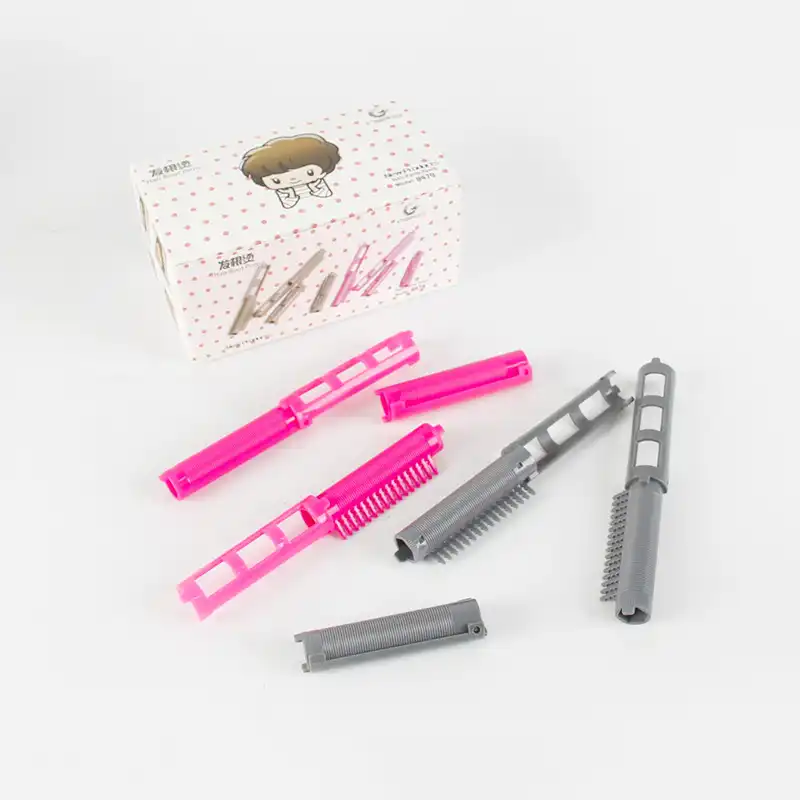 30pcs Set Hair Root Perm Hair Rollers Foldable Curlers With Teeth