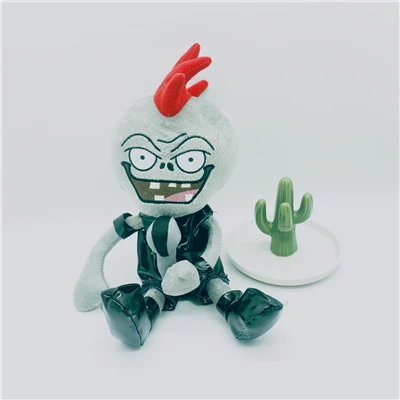 

15cm New Nice Plants Vs Zombies 2 Pvz Figures Plush Toys,stuffed Soft Game Doll, Zombies (mike Holder Zombie)
