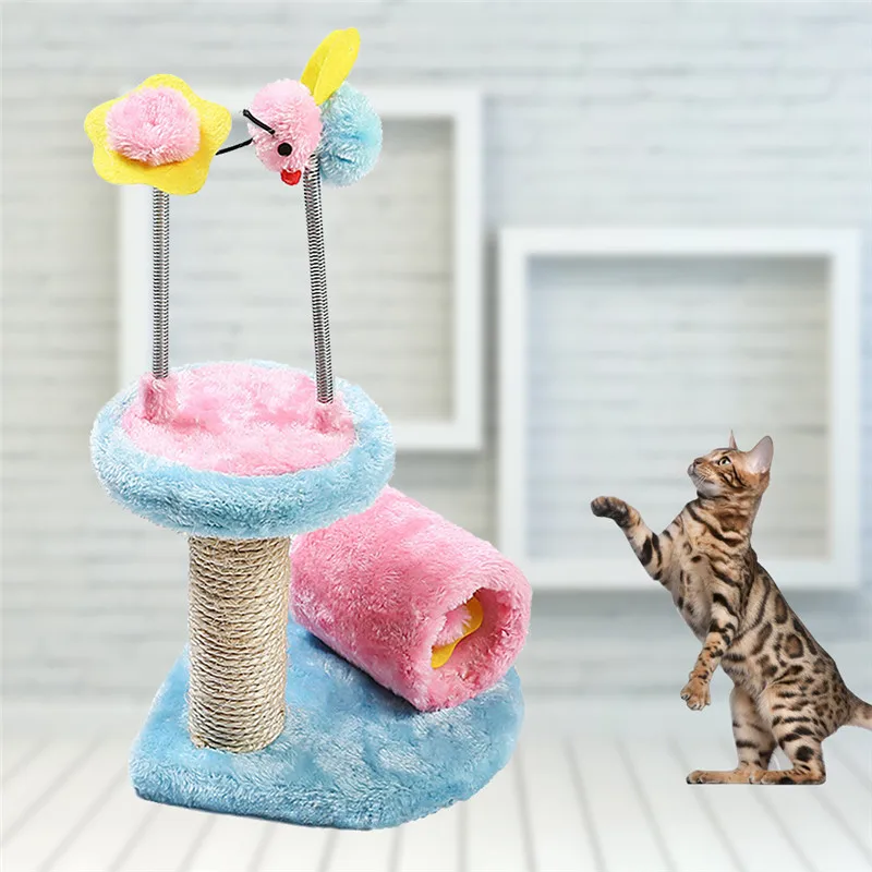 Pet Toys Cat Climbing Frame Cat Scratch Board Cat Holding Pillar