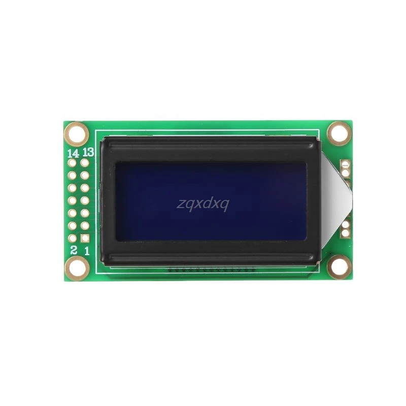 

0802 LCD Module 8 x 2 Character Display 3.3V / 5V LED LCD Backlight Diy Kit