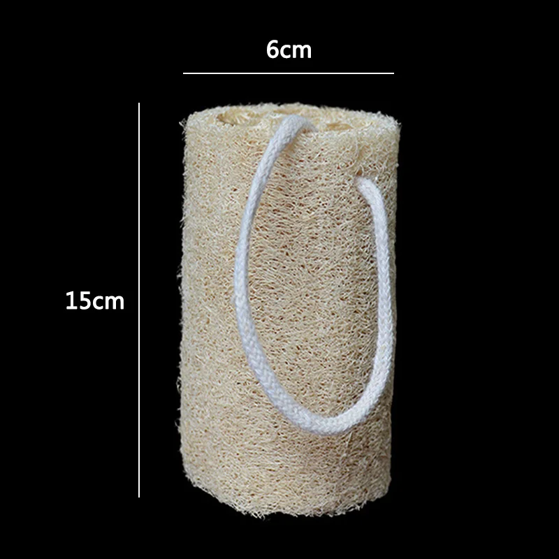 Loofah Natural SPA Beauty Bath Ball Body Puff Scrubber for Exfoliating Skin Bath Tool Accessory