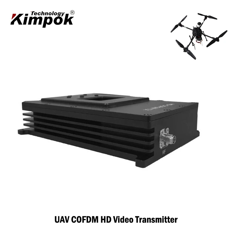 

1080P HD COFDM Wireless Transmitter 60KM LOS UAV Video Sender 1-3W Long Range Digital Video Transmitter and Receiver H.264