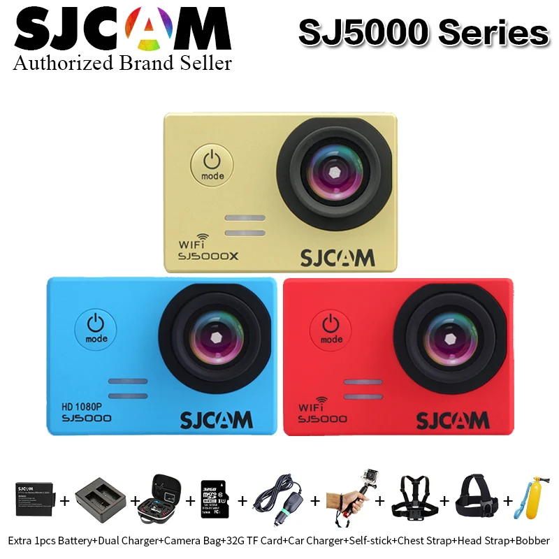 

Original SJCAM SJ5000&SJ5000 WiFi&SJ5000X Sports DV action camera Diving 30M go Waterproof pro yi helmet kamera mini camcorder