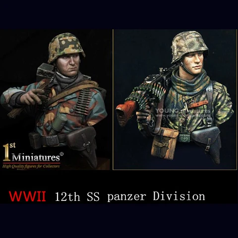 

1:10 Resin Figure Bust Model Commemorative Edition of Theme Normandy War X100