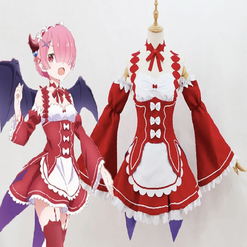 Anime Re Zero Starting Life In Another World Cosplay Costumes Rem Ram Cosplay Costume Maid