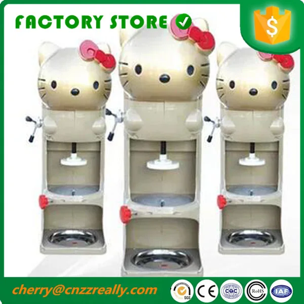 

Electric Ice Shaver Machine Snow Cone Maker Shaved Icee 220v Crusher