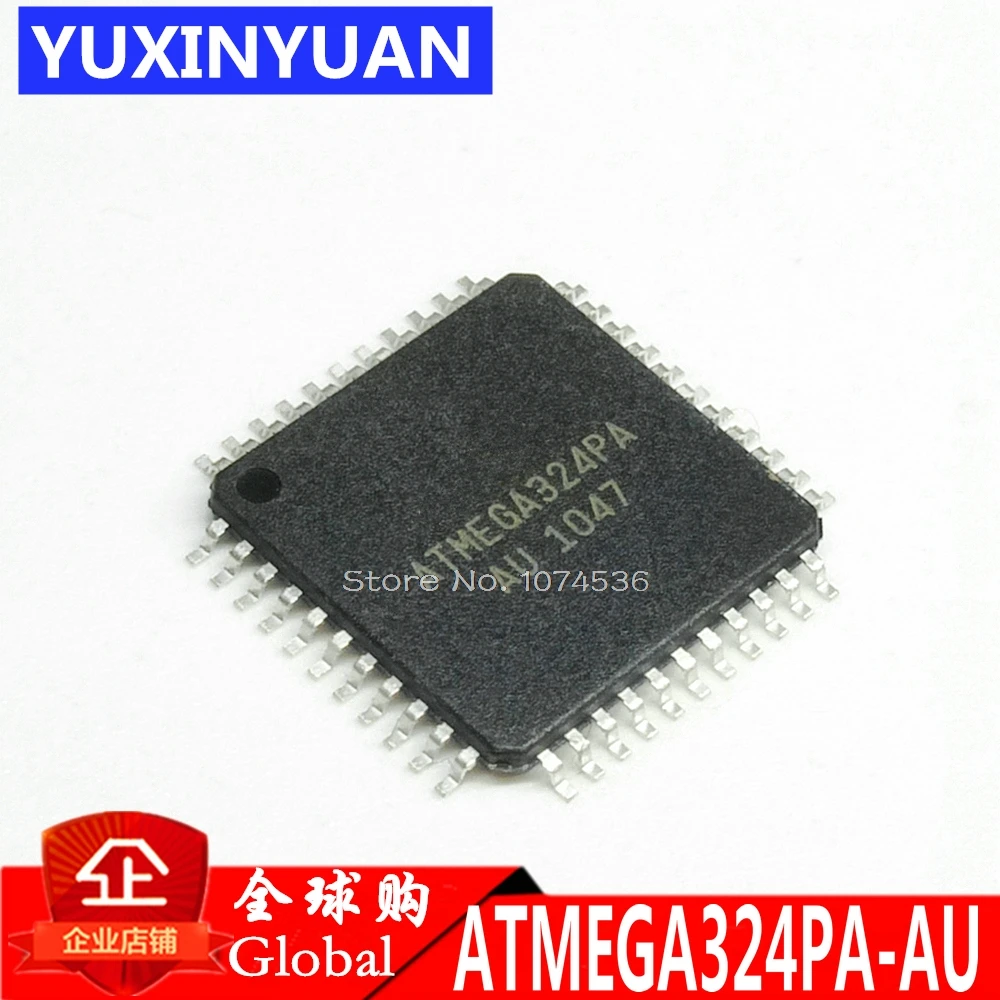 ATMEGA324PA AU atmegapa ATMEGA324 IC MCU 8 бит 32 КБ вспышка 44TQFP QFP44 1 шт.|flash ic|flash flash |