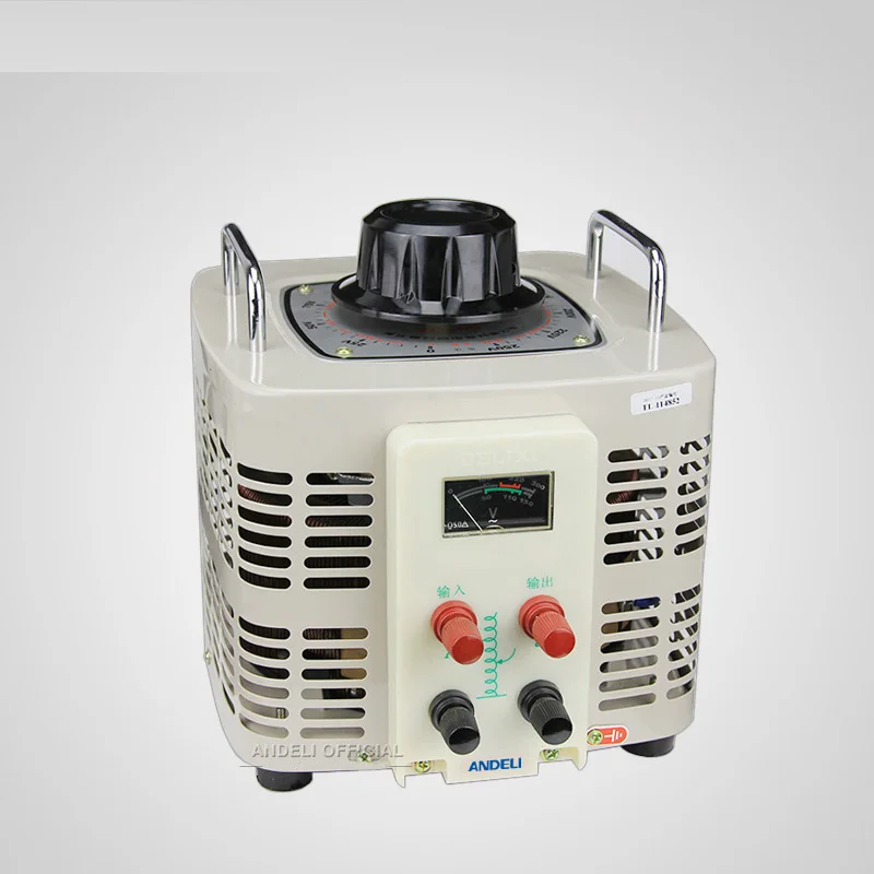 

single phase voltage regulator 5000w AC 220V input power converter TDGC2-5kva stepless voltage transformer range 0-250V