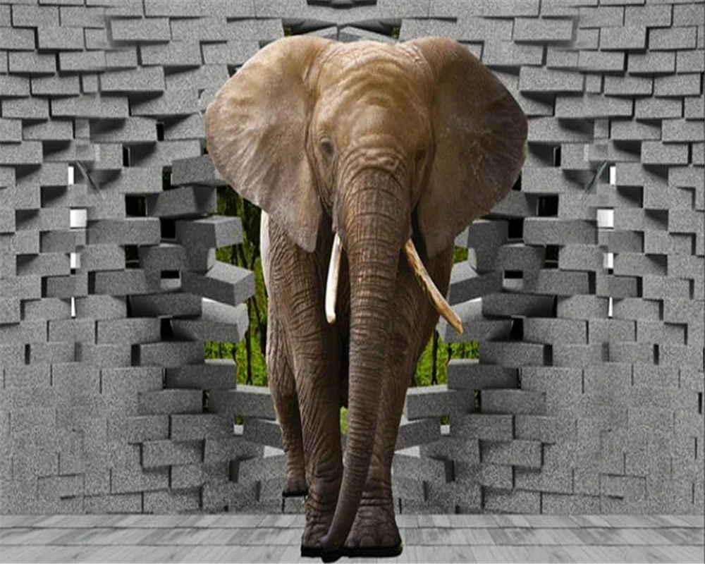 Beibehang 3D Wallpaper Thai Elephant Cartoon 3D Living Room Bedroom TV Background Mural wallpaper for walls 3 d papel de parede Beibehang 3D Wallpaper Thai Elephant Cartoon 3D Living Room Bedroom TV Background Mural wallpaper for walls 3 d papel de parede