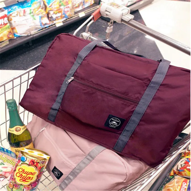 Портативные складывающиеся сумки для ребенка мама Слинг Сумки на одно плечо сумка багаж хозяйственная одежда обувь пеленки книга нейлон Твердые