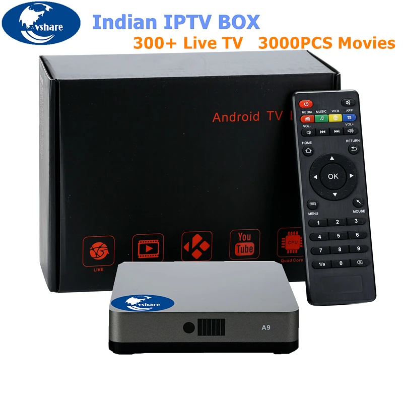 Best Tv Box For Indian Channels In Usa VSHAREIndian IPTV Box which support 300 plus indian channels, Support