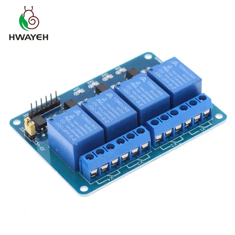4 Канальный Релейный Модуль 5 в щит для Arduino ARM PIC AVR DSP Electronic канала Relay.4 road В