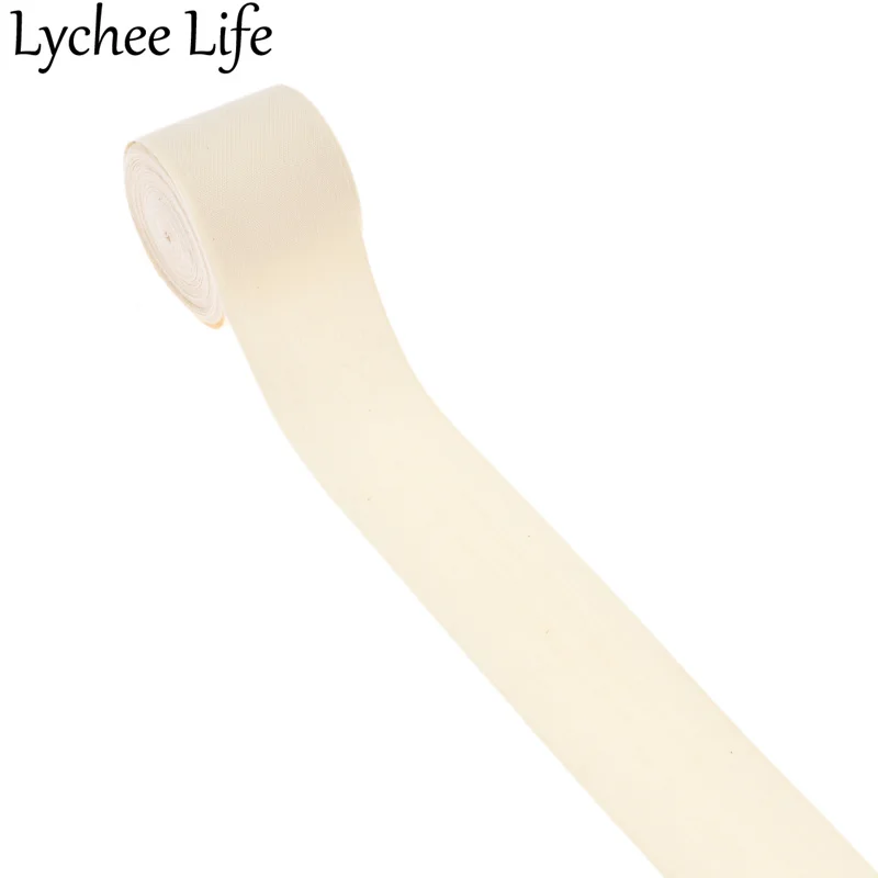 Lychee Life пустая хлопковая лента DIY швейная этикетка для одежды сырье Ткань DIY Заводская домашняя Новинка