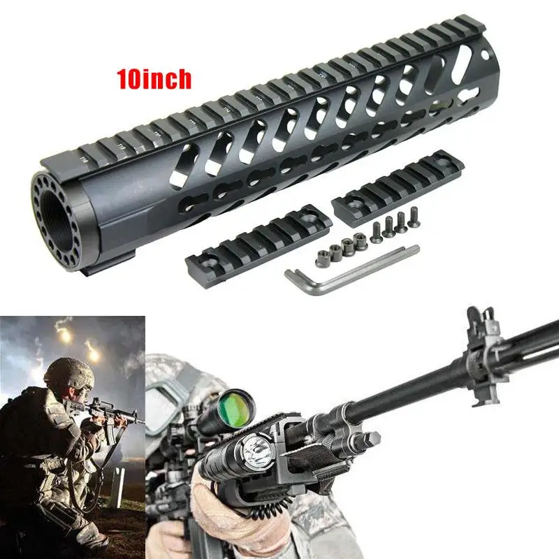 Magorui 1" дюймовый Keymod бесплатно поплавок Quad Rail тонкий Handguard ж/дополнительные рельсовые секции