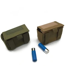 Тактический 15 круглый держатель для перегрузки Molle Чехол для 12 калибра/20 г журнал патронная сумка для боеприпасов круглый патронный Держатель