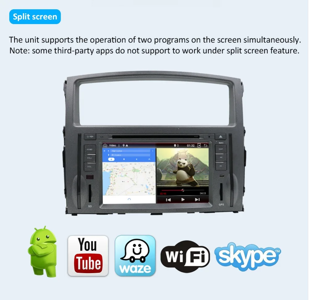 Top Bosion Android 9.0 Car GPS Player for Mitsubishi Pajero 2006-2011 with 8Core 2GB+32G Auto Radio Multimedia car gps navigation 14 Top Bosion Android 9.0 Car GPS Player for Mitsubishi Pajero 2006-2011 with 8Core 2GB+32G Auto Radio Multimedia car gps navigation 14