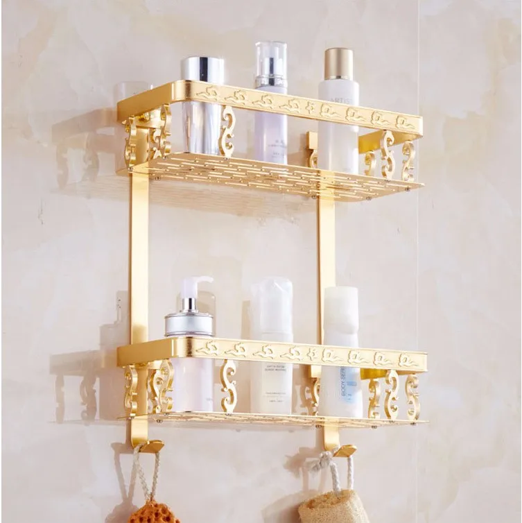 Gold Bathroom Shelf  (13)
