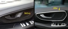Accessories For Mercedes-Benz Vito W447 2014 2015 2016 2017 Car Door Pull Doorknob Handle Bowl Molding Cover Kit Trim 2 Piece
