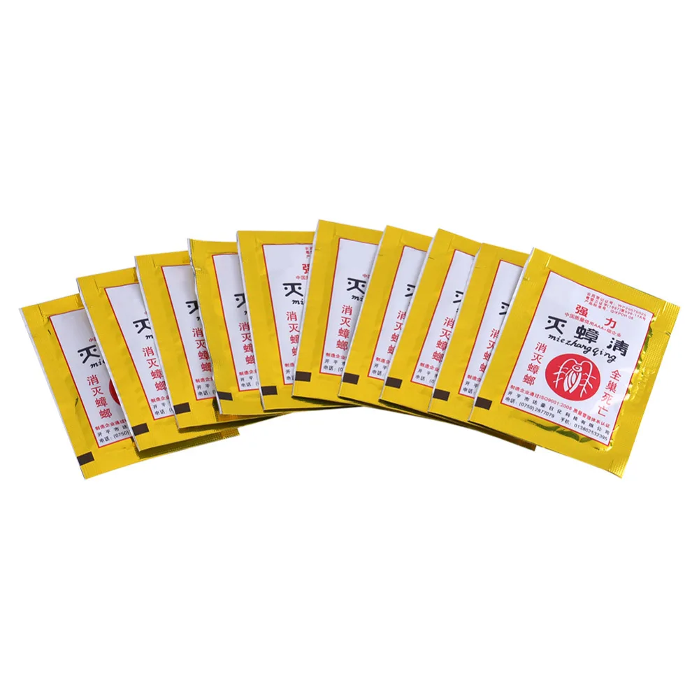 

20pcs Effective Cockroach Killing Bait Powder Cockroach Repeller Killer Anti Pest Cockroach Powder Pest Control Products